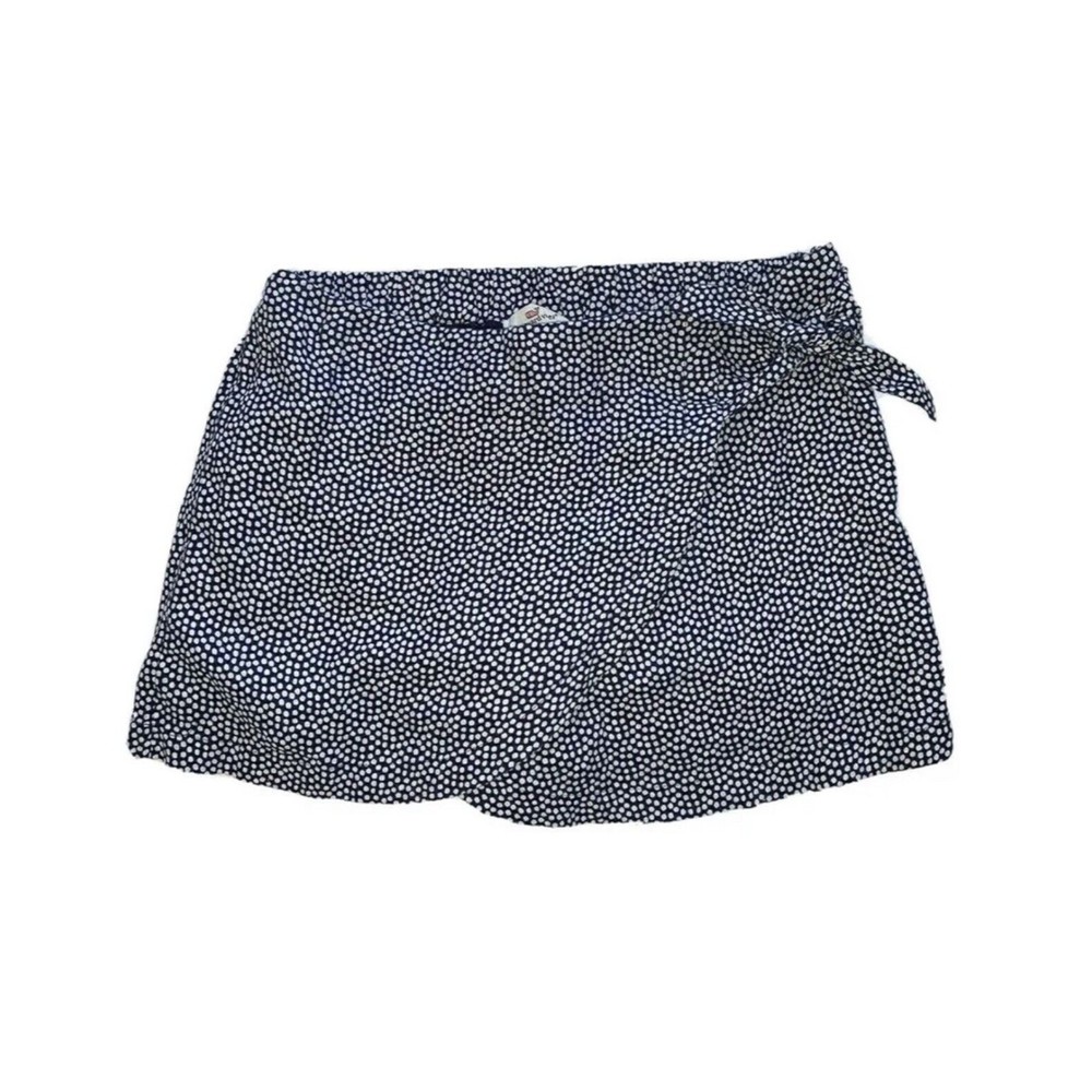 Vineyard Vines Womens Mini Linen Skort Size Small S Scollop Dot Tie WORN ONCE